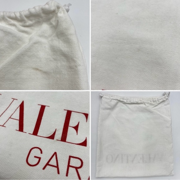 Valentino Garavani Dust Cover Set of 2 Storage Bag Shoe Purse Travel 12”x 15.5” - Picture 5 of 5